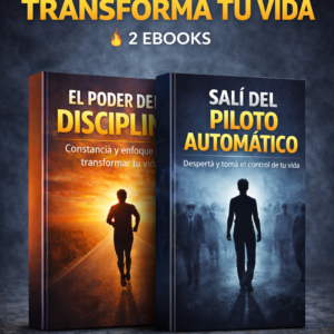 Sali del piloto automático + El poder de la diciplina